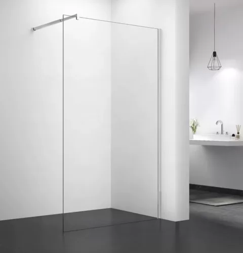 Walk in zuhanyfal 120 cm