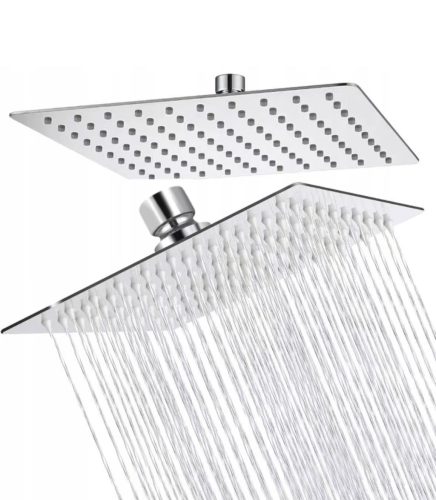 Diplon BQ1815 Szögletes esőztető zuhanyfej 25x25cm