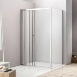 Diplon BR5762CA-120 Tripla-Ajtós zuhanykabin 80x120cm