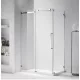 Diplon BR6610-100 Szögletes zuhanykabin 80x100cm