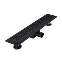   Diplon BZ8501MB-550 "Zenflow" matt fekete zuhanyfolyóka