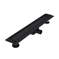   Diplon BZ8502MB-650 "Zenflow" matt fekete zuhanyfolyóka