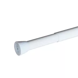   Diplon CNT7302WH-120 Állítható teleszkópos zuhanyfüggöny tartó rúd, fehér 120-220cm