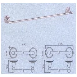 Diplon SE01811/75 1-es törölközőtartó, 75cm