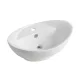 Diplon WB6405 Fehér kerámia mosdó 59x39x21,5cm