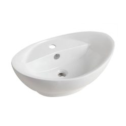 Diplon WB7208 Fehér kerámia mosdó 59x39x21,5cm