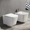 Diplon WS7207 "Nica" függesztett WC csésze, lecsapódás gátló WC tetővel